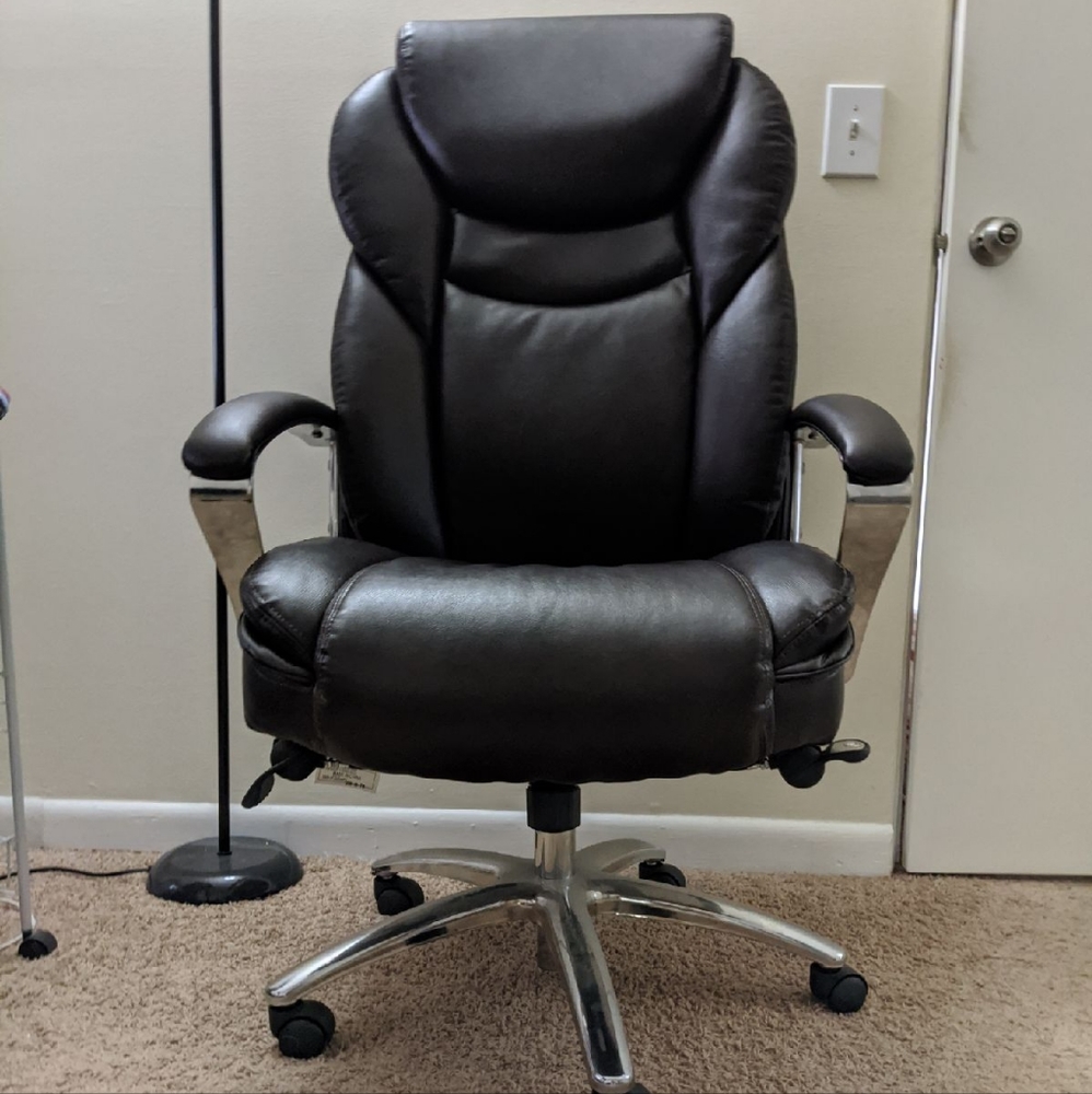 Leather Rotating Chair
